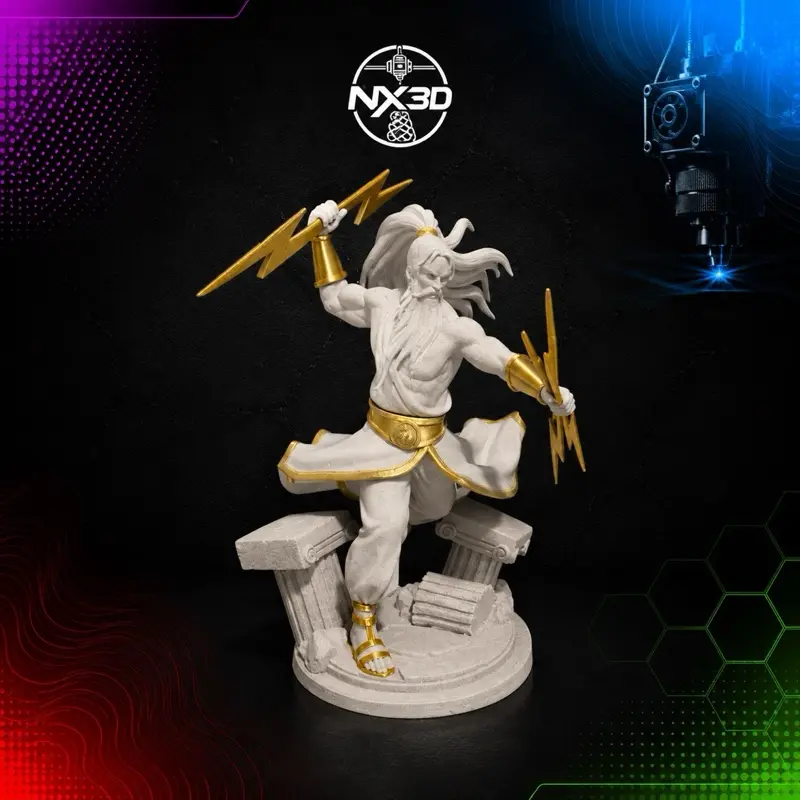 Zeus – God of Thunder Statue