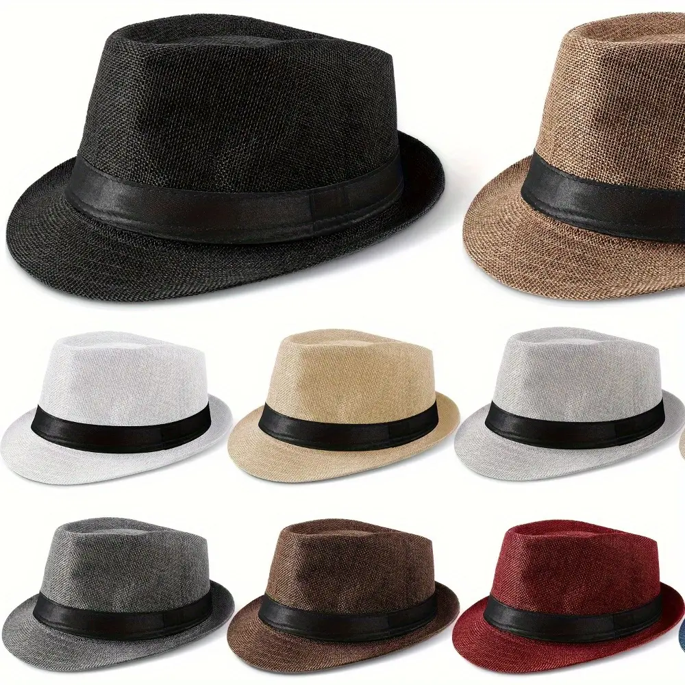 Unisex 1920s Retro Knit Newsboy Gangster Hat - 100% Acetate Fiber, Brimmed, Elegant All-Seasons Adult Cap, Mixed Colors (Black,Brown,Beige,Red,Gray) for 1920s Themed Parties, Costume Events