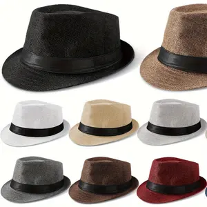 Unisex Elegant 1920s Retro Newsboy Gangster Cap with Brim - Mixed Colors (Black, Brown, Beige, Red, Gray) for 1920s Themed Parties, Costume Events