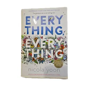 Everything, Everything - A Teen Romance Novel by Nicola Yoon, Guided Journal Workbook for Growing Up, Personal Growth and Exploration (The Greatest Risk is Not Taking One).