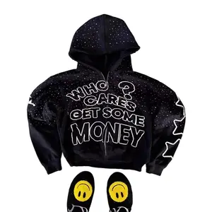 Harajuku fashion Y2K star patch embroidery oversized hoodie womens Gothic hip-hop loose casual sports hoodie street wear All Oversized Christmas Halloween Thanksgiving Day Sweatshirts Tops Womenswear Cargo Pullover Streetwear