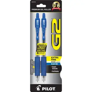 Pilot PIL30815 Assorted Color Business Ink G2 Retractable Gel Pen - Pack of 14