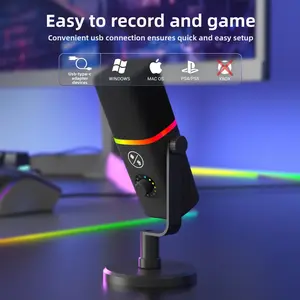 RGB Wireless Gaming Microphone