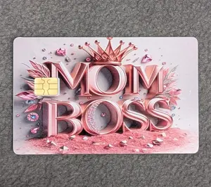 Mom Boss #29 Card Protector Sticker, Overlay, Decorative Only