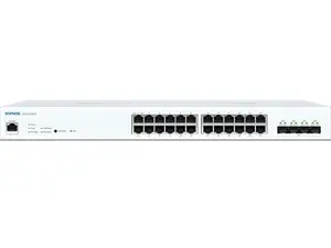 Sophos CS110-24FP Ethernet SwitchNEW 24 Ports - Manageable - Gigabit Ethernet, 10 Gigabit Ethernet - 10/100/1000Base-T, 10GBase-X - 2 Layer Supported - 410 W PoE Budget - with Support, 5-year