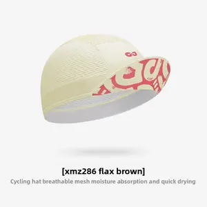 Summer cycling caps men and women road bikes sun protection helmets lined sun protection breathable quick drying cap mesh cap