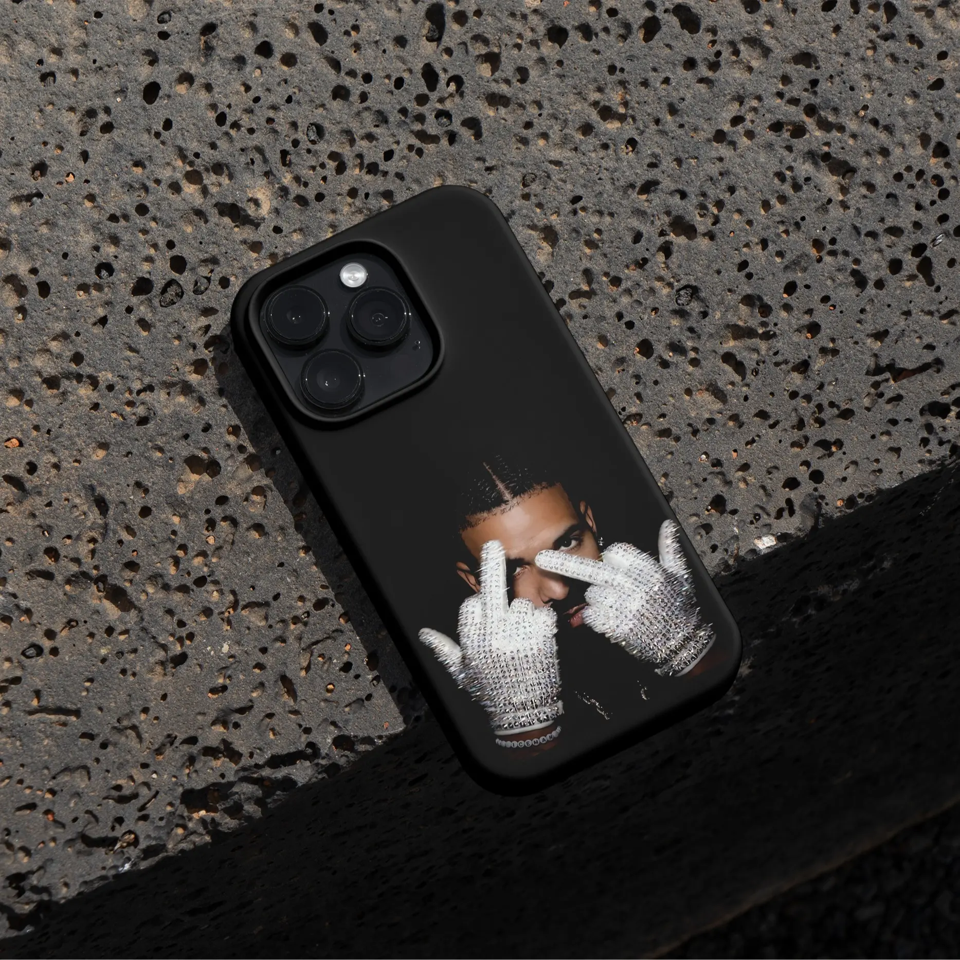 Drake 'Ice Man' Album Official V6 Graphic For Team Drizzy High-Quality Tough Case, Drake Drizzy Fan Graphic Phone case, Ice-Man Album Merch Streetwear Graphic case, Gift for Drake Fans Vintage Collector Phonecase