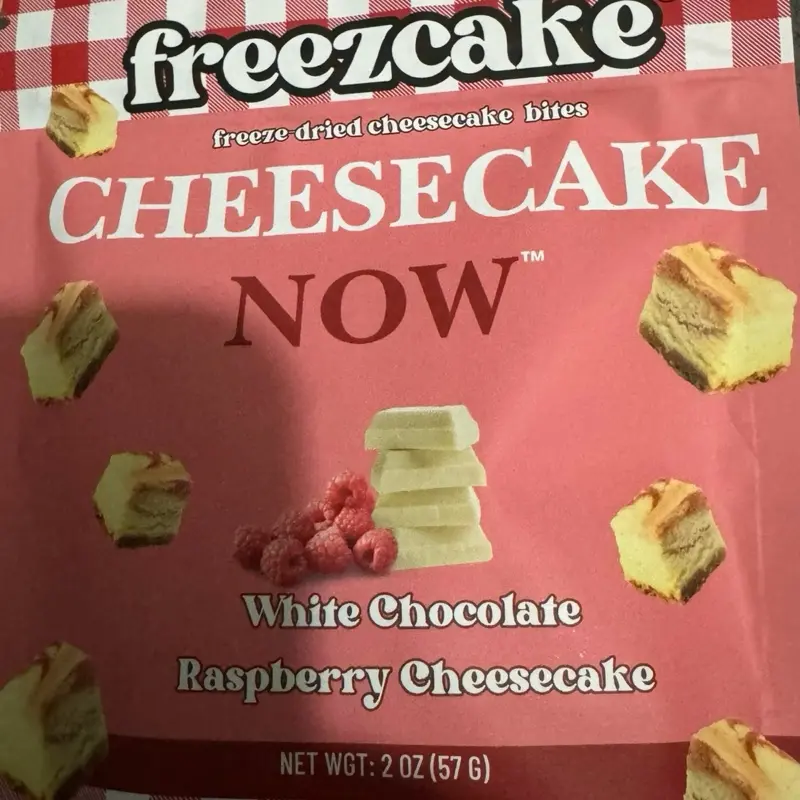 freezecake white chocolate raspberry