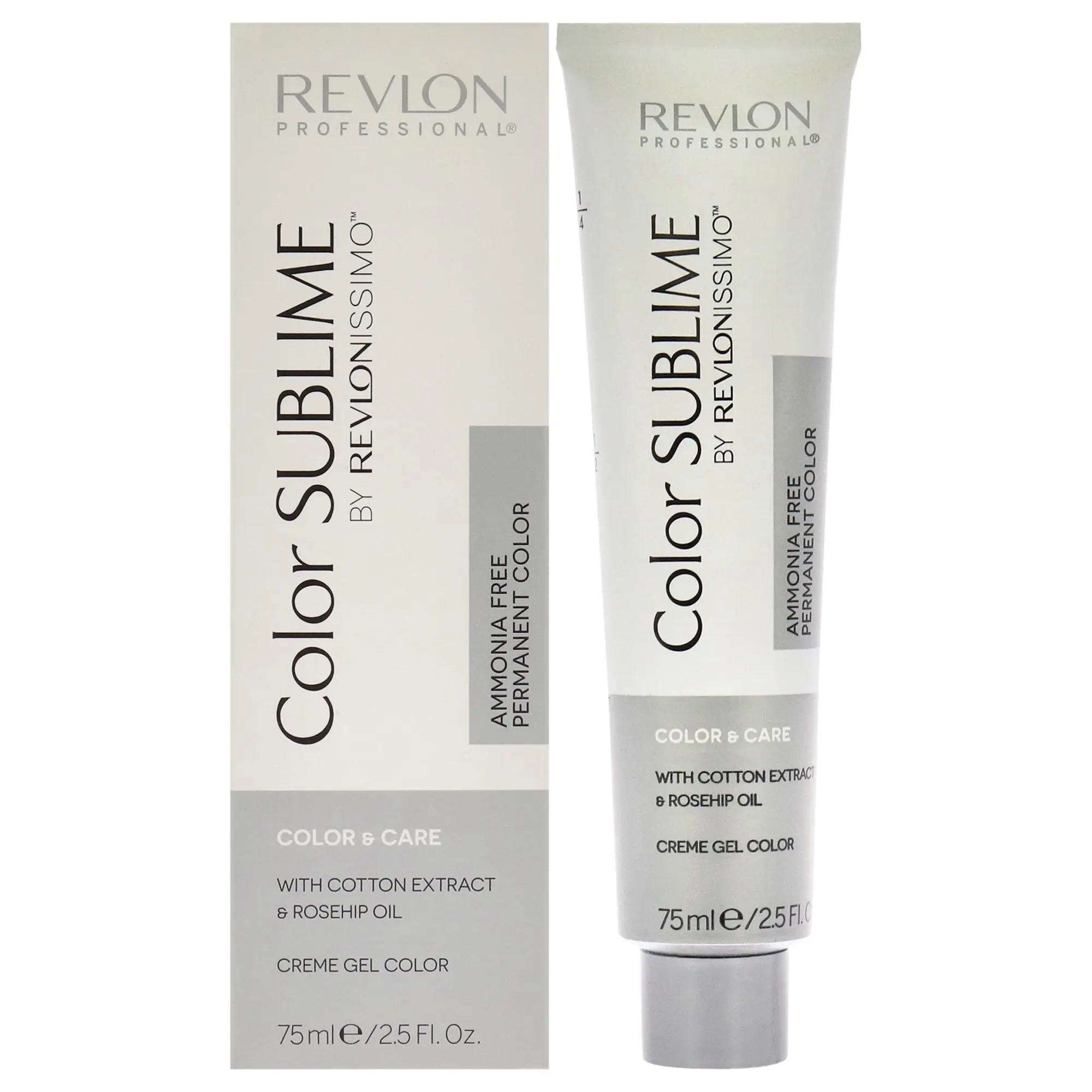 Revlon Revlonissimo Color Sublime Intense Medium Copper Blonde Unisex Hair Color - 7.40 Shade, Intense Tone, 2.5 fl oz, Haircare