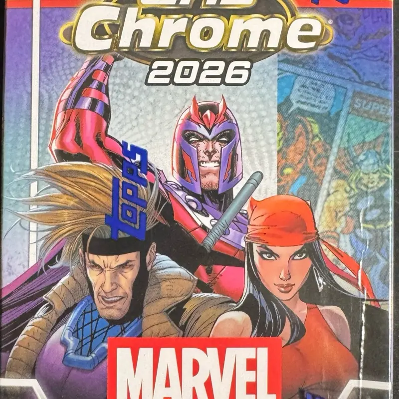 Topps chrome marvel