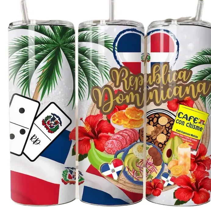 Dominican Republic tumbler stainless steel