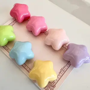Star Magnets (set of 7) Adorable Multicolor Magnets as a Gift, Refrigerator and Offices Decor