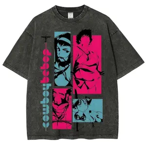 Cowboy Bebop Unisex Fit Washed T-Shirt 10,fathersdaygift