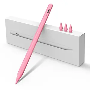 Pink Stylus Pen for iPad 6th-11th Generation-3X Fast Charge Active Pencil Compatible with 2018-2025 iPad Pro 11"/12.9"/M4, Air 3/4/5/M2/M3,mini 5/6 Gen