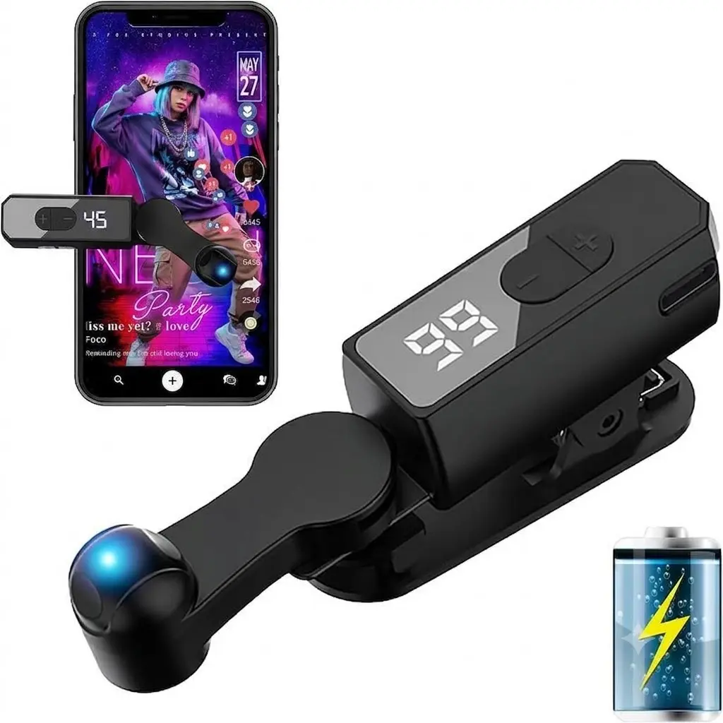 Rechargeable Automatic Clicker Smart Screen Tapper for Cellphones, Android Devices & Mobile Controllers - Compact Adjustable Portable Smartphone Accessory, Strong Battery Life, Hands-Free Silent Operation, Selfie Trigger, Accessories, Iphone/Ipad
