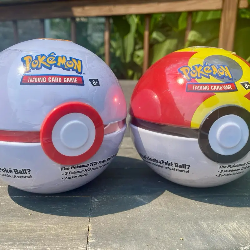 Official TCG Pokémon Poké Balls - Scarlet & Violet Collectible Cards Sealed Box, 2-Count, Suitable for 14 and Older, All Ages Perfect Order