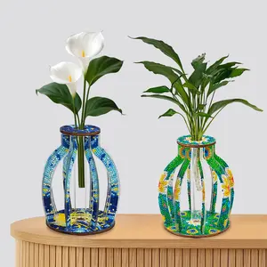 Unique High-End Gift! DIY Diamond Art Puzzle Vase | Thoughtful Handmade Pick for Friends!