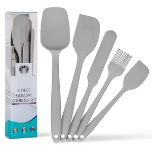 Kitchen Utensils Set | Cooking Set | Food Safe | Soft Edges | Baking Gift by Cook'n'Chic