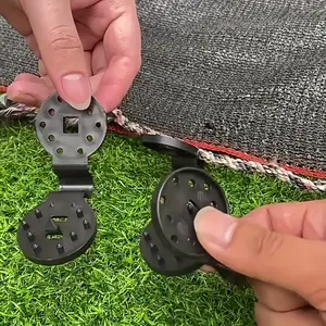 100 Sunshade Cloth Clips, Greenhouse Garden Hooks, Car Windshield UV Protection, Outdoor Waterproof Tent Clamps, Farm Nursery Durable Fasteners