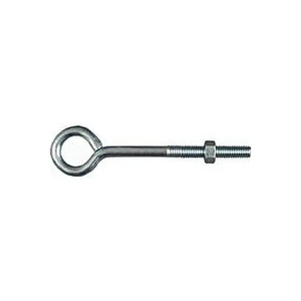 212 MAIN Zinc-Plated Steel Eye Bolt with Hex Nut, Hardware 221234, 0.31x5 Size, Ideal for Sailing, Home, Industrial Use, Nuts, Bolts, Interior, Screws, Water Sports, Standard