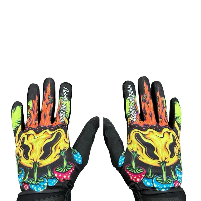 Smiley face gloves