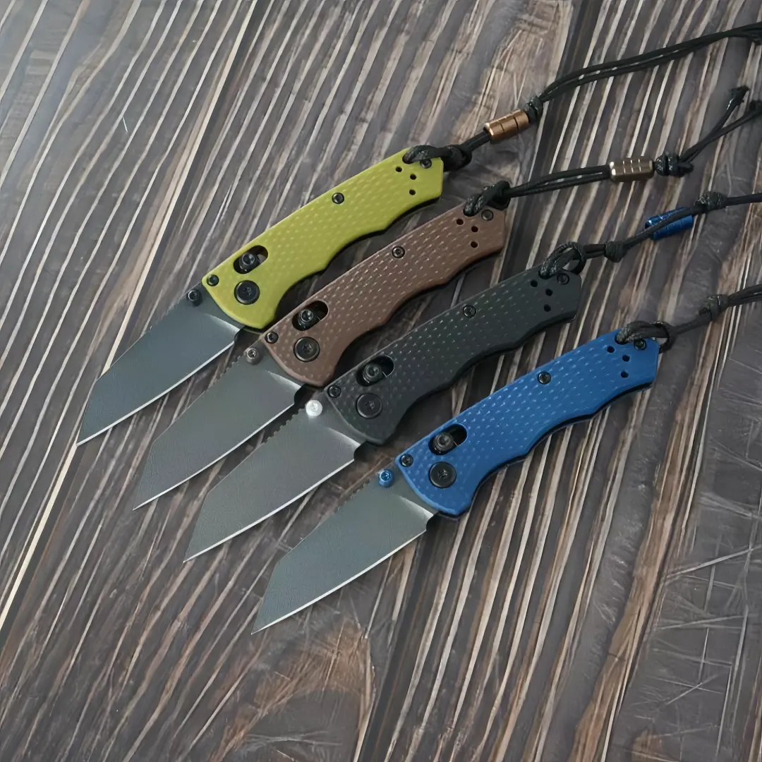 Model 290 compact pocket knife, portable, with lanyard hole, lightweight grip, stainless steel blade-ideal for home and everyday use, perfect as a holiday gift.