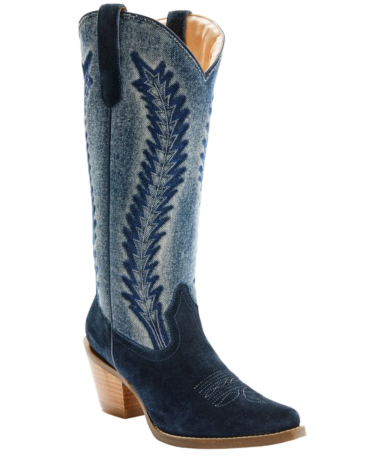 Idyllwind Women's Women'S Sawtelle Denim Tall Western Boot Snip Toe - Biwfa25l56