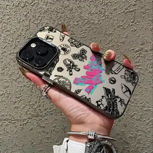 Popular Game Character Jinx Graffiti Phone Case Compatible with iPhone 17 16 15 14 13 12 11 PRO MAX PLUS, AIR and iPhone XR XS MAX 7 8Plus 16E SE Anti-drop Matte Back Cover, Ideal Gift for Friends and Family