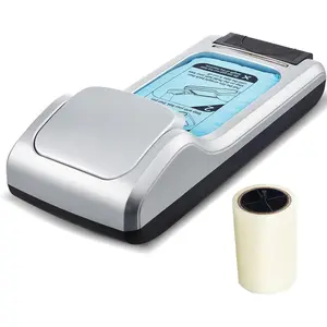 VEVOR Shoe Cover Dispenser, Automatic Shoe Film Machine with 1 Roll (600 Pcs) of Non-Slip Disposable Sole Membrane, Fits Size Up to US 11, for Home, Office, Lab, Factory, Hospital, Indoor Use, Silver