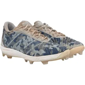 Austin Wells New York Yankees Autographed Game-Used Navy New Balance Cleats vs. Pittsburgh Pirates on September 27, 2024 - Fanatics Authentic Certified