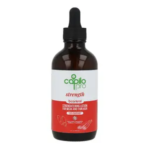 Capilo Pro B Control Strengthening Lotion 4 oz Sole Extract & Cinnamon Formula for Fine Weak Hair Ginseng Haircare