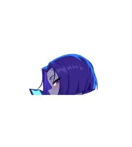 raven sticker, cute sticker, laptop-car sticker, full body