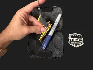 1:3 Scale High-Detail Mini Metal Keychain B, Collector Display Fashion Accessory