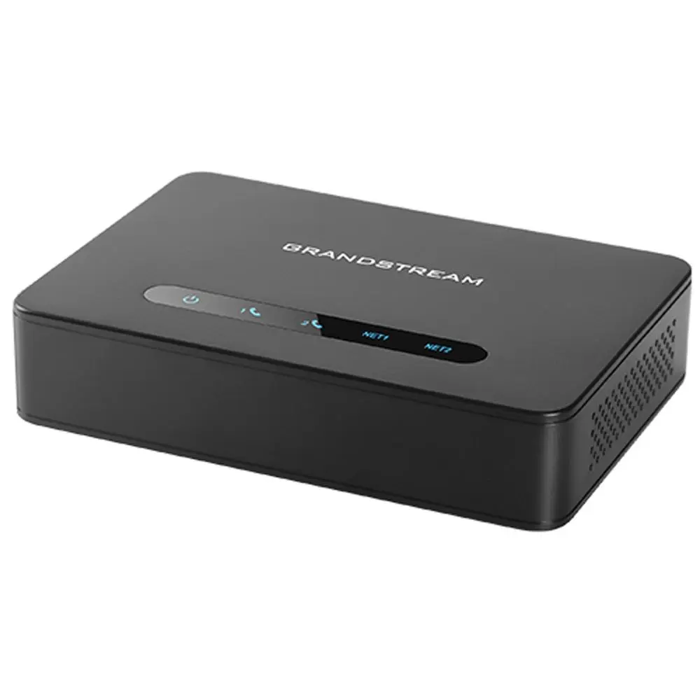 Grandstream HT812 V2 Powerful 2-Port ATA with Gigabit NAT Router