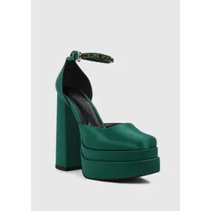 Martini Green Sky High Platform Heels