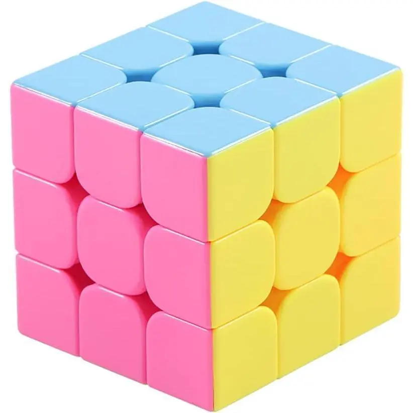 P-ITC023 3x3x3 Magic Speed Cube (56mm) - Lightweight Educational Puzzle Toy for Kids, Birthday & Party Gifts for Friends