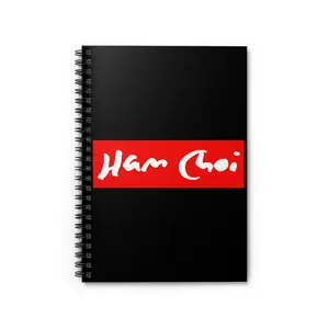 HC Spiral Notebook - Ruled Line | Inspirational Journal, Gift for Writers, School Supplies, Creative Notetaking, Unique Stationery