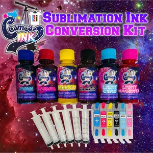 Sublimation Ink Conversion Kit for Epson Artisan 1430 and Stylus Photo 1400 | Cosmos Ink®