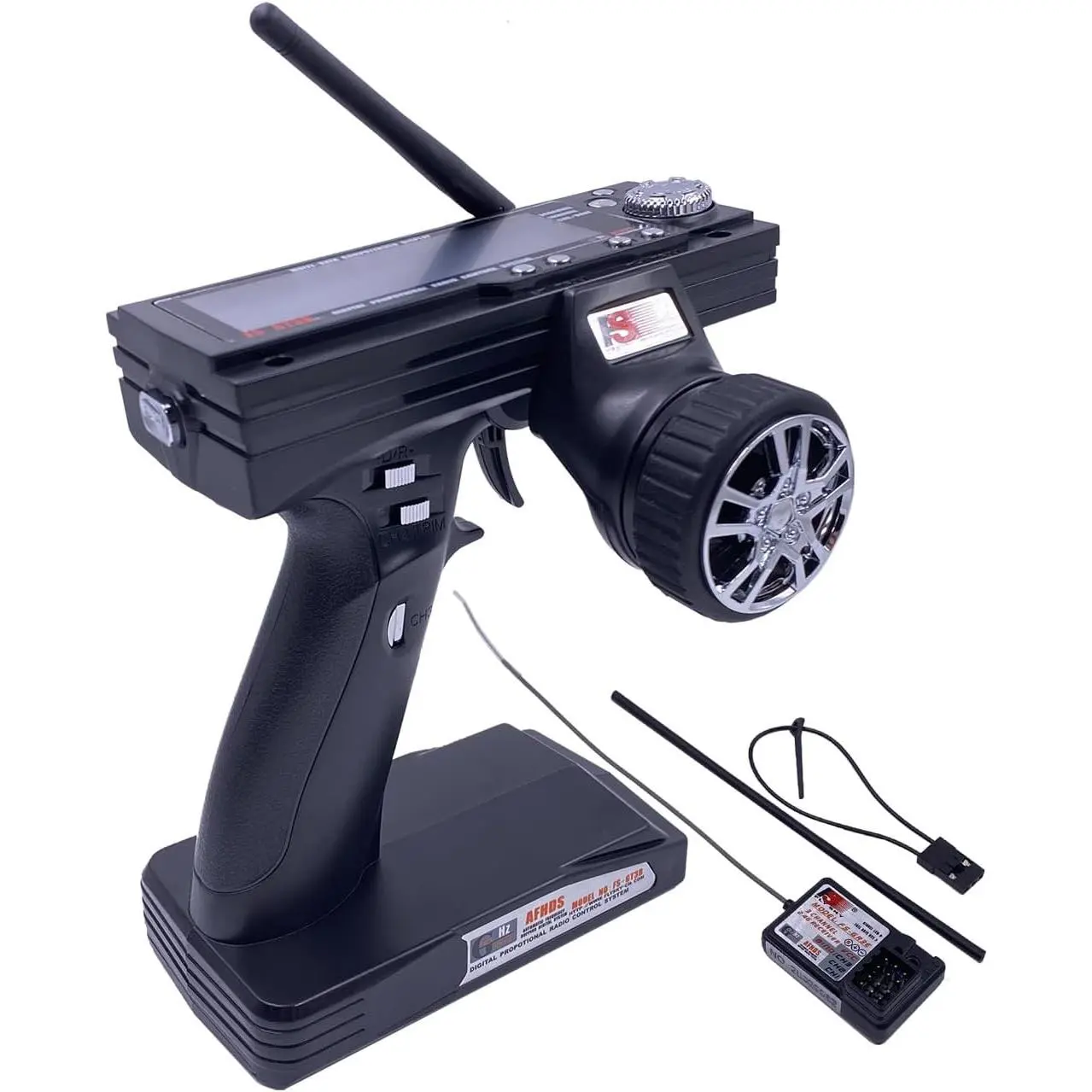GT3B 3 Channels RC Transmitter and Receiver GR3E 2.4GHz AFHDS Radio Control System for RC Car RC Boat