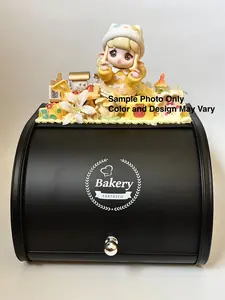 Hand Decorated Bread Box