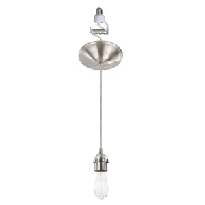 Instant Pendant Recessed Can Conversion Kit - Brushed Nickel Adapter Only