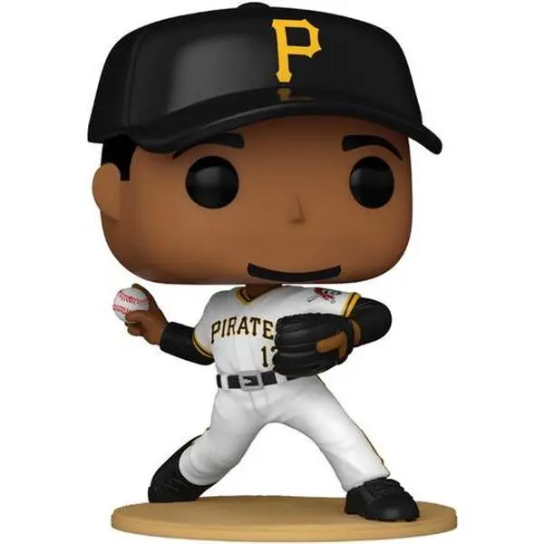 Funko POP! MLB: Pittsburgh Pirates KeBryan Hayes Vinyl Collectible Figurine/Statue, 4.7" Tall, Gifts for Fantasy Baseball Fans, Choking Hazard Small Parts Warning
