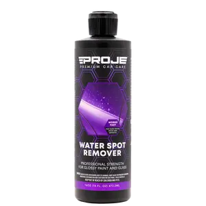 Proje Water Spot Remover - Safe on Metal, Glass, Paint, and Hard Surfaces - Professional Strength Cleaner for Car Detailing & Household
