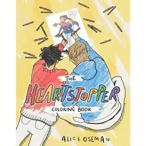 The Official Heartstopper Coloring Book -- Alice Oseman, Paperback