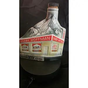 Jim Beam “Harry Hoffman Ski Country USA” Vintage 1969 Ceramic Whiskey Decanter | Rare Collectible by Regal China