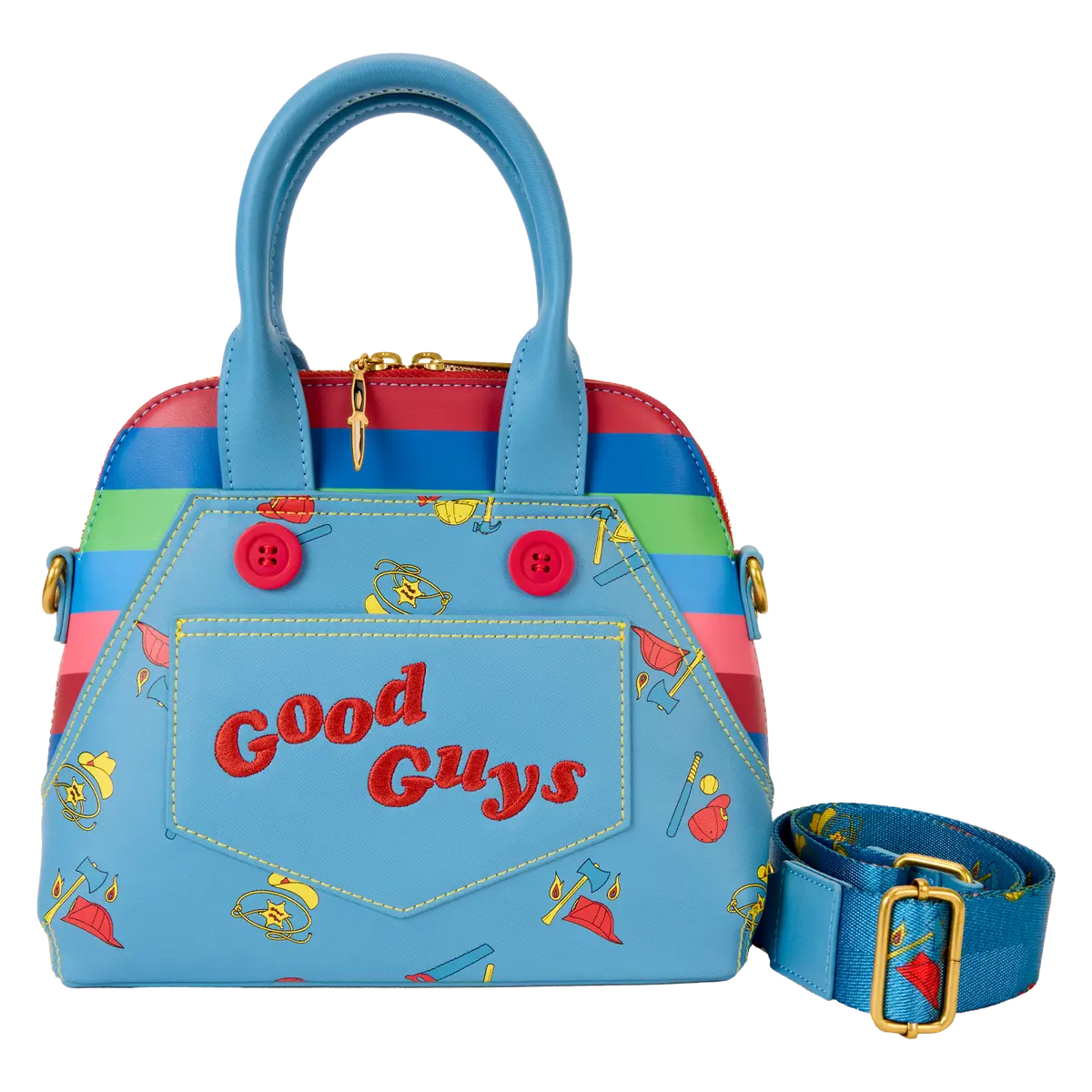 Chucky Good Guys Overalls Cosplay Crossbody Bag
