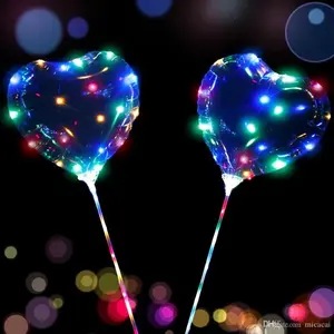Valentine’s Day light up balloons with LED lights