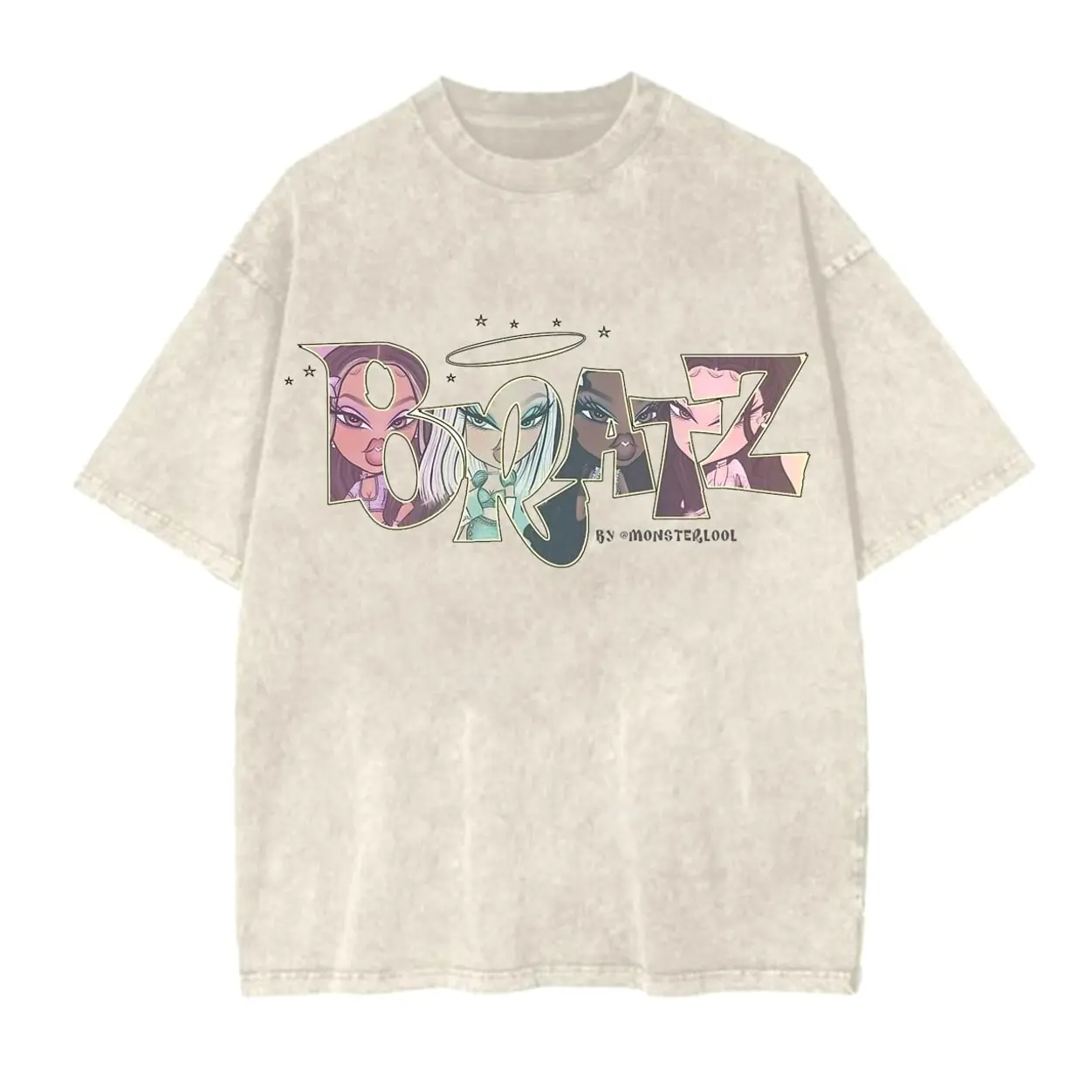 Vintage Bratz Graphic T-Shirt, Bratz Shirt, World Tour, Y2k Tops 
