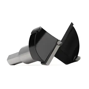 1-1/2 Inch Forstner Drill Bit Carbide Tipped,Woodworking Hinge Cutter for Precise Flat Bottom Holes in Hard Wood,Plywood,Plastic - Professional Grade