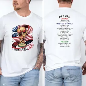 World Cup 2026 Shirt Soccer USA Canada Mexico Event Tee